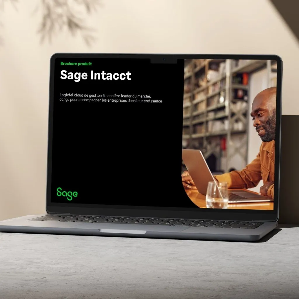 brochure produit de sage intacct