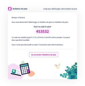 interface de la solution lucca bulletins de paie