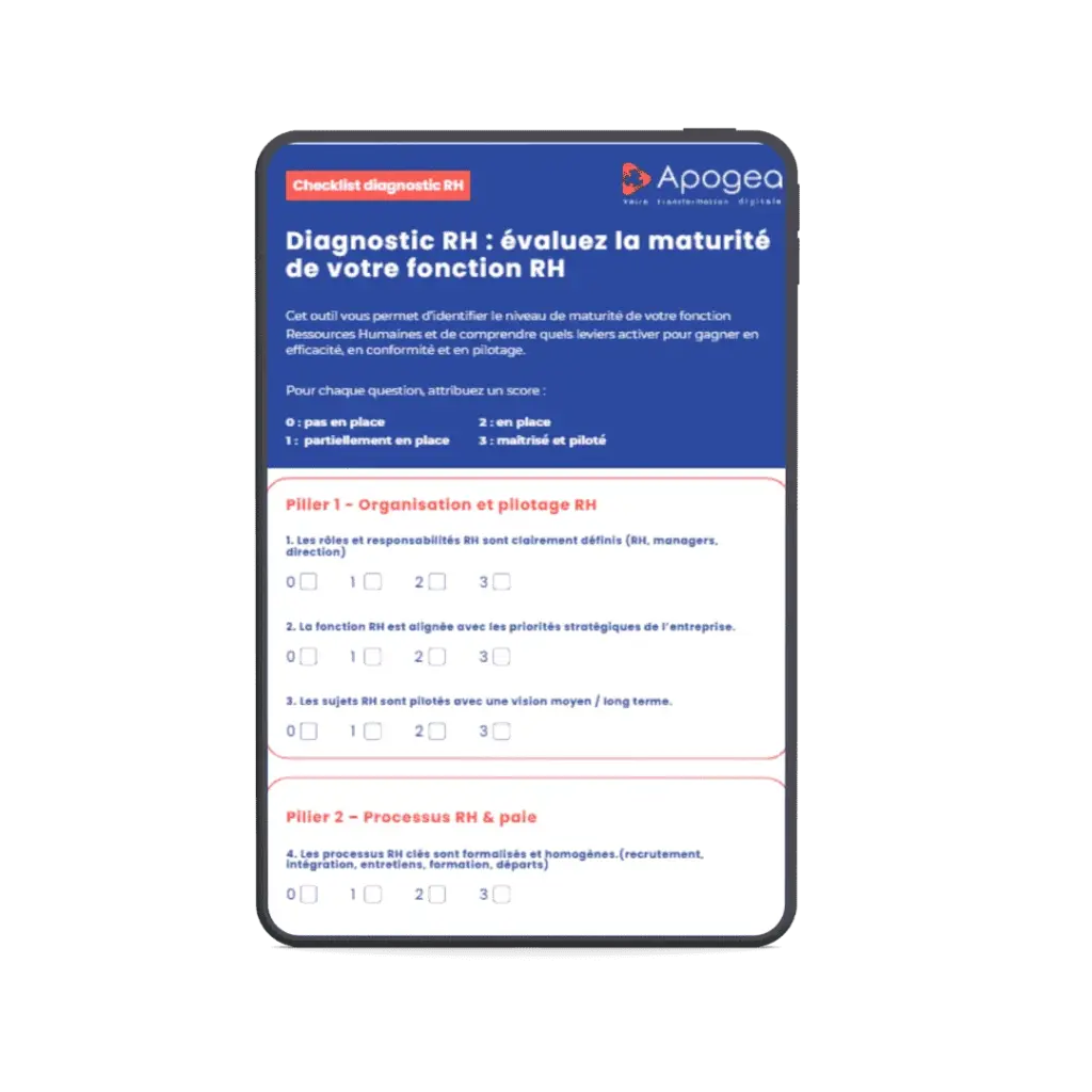 Checklist diagnostic RH