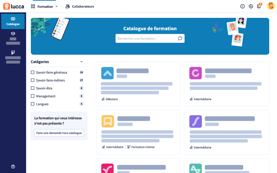 Interface de las solution Lucca Formation
